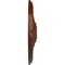 Ekena Millwork Athens Ceiling Medallion (Canopies up to 3 5/8"), 26 1/4"OD x 3 1/4"P, Burnished Mahogany Crackle CM27ATBMC - alternate 2